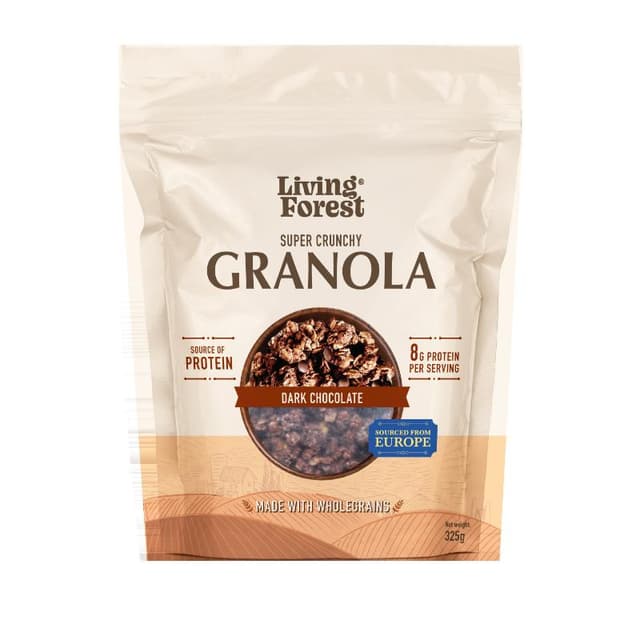 Living Forest Granola Dark Chocolate, 325g