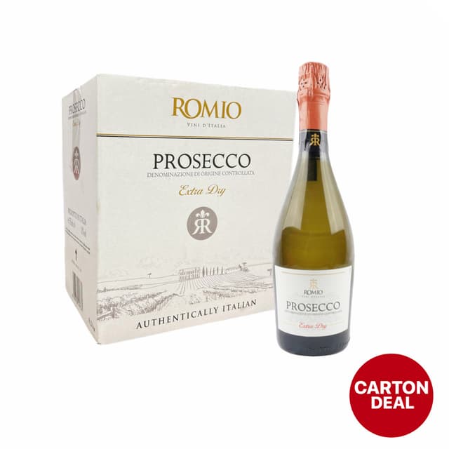 Romio Prosecco Doc Case 6 x 750ml
