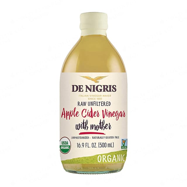 De Nigris Organic Raw Unfiltered Apple Cider Vinegar 500ml