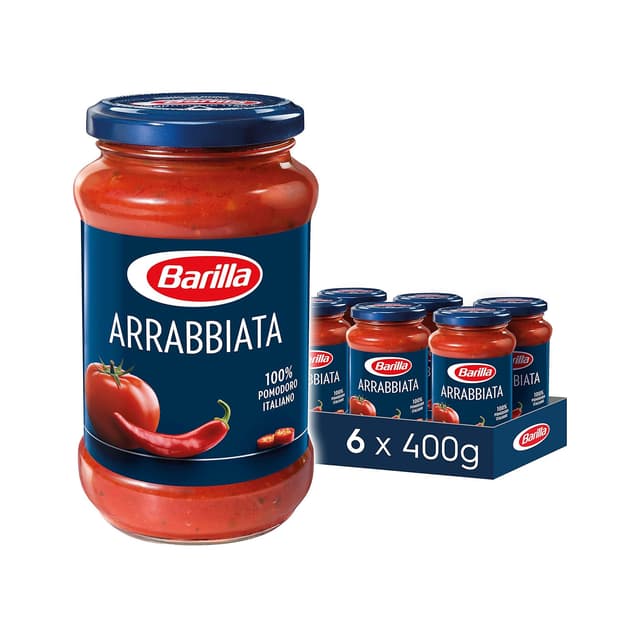 Barilla Arrabiatta Pasta Sauce 6 x 400g