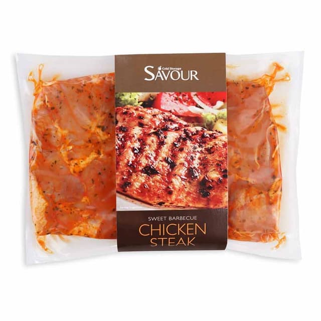 Savour. Marinated Sweet BBQ Chicken Steak 400g