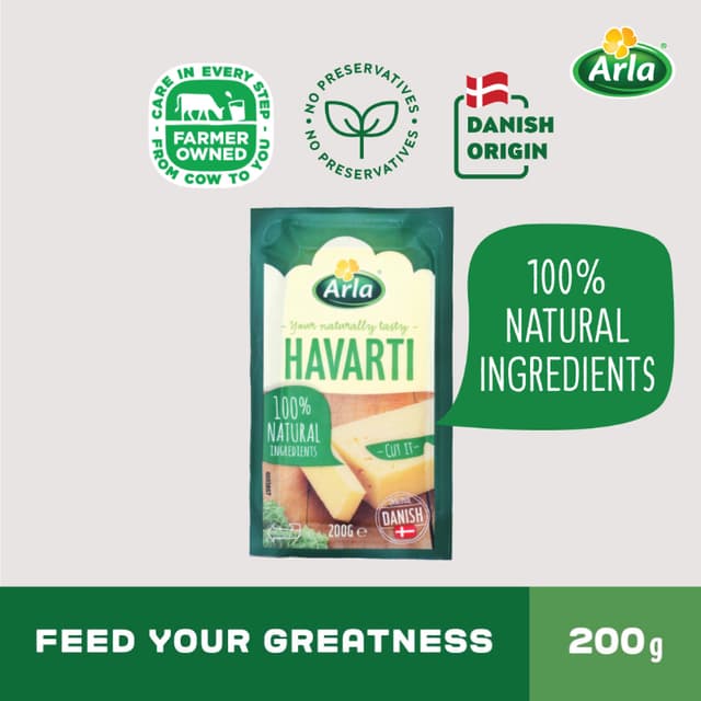Arla Natural Havarti 200g