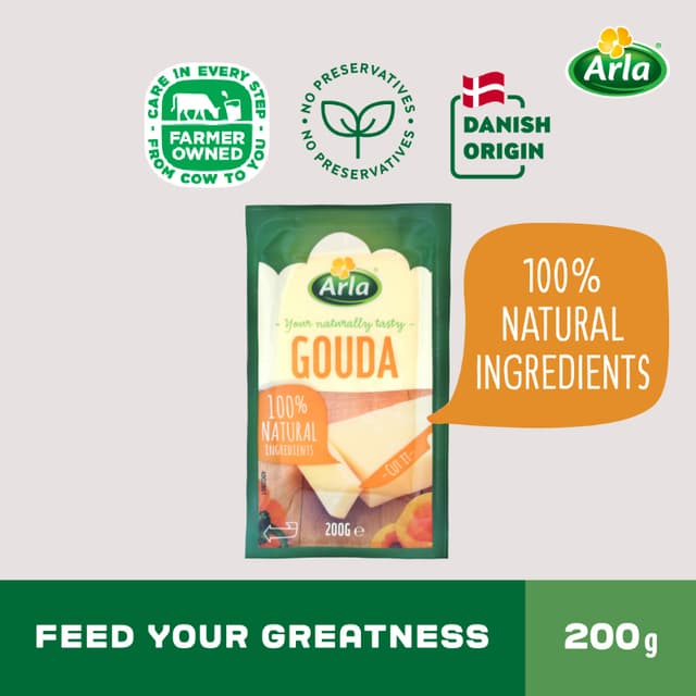 Arla Natural Gouda 200G