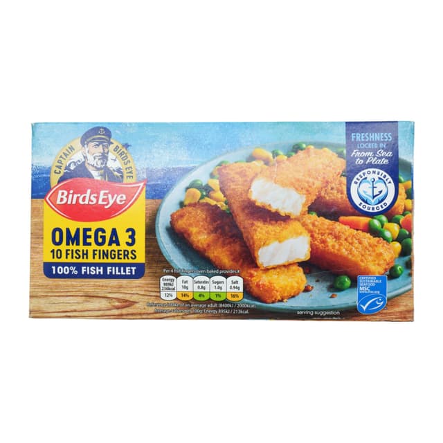 Birds Eye Omega 3 Fish Finger 280g