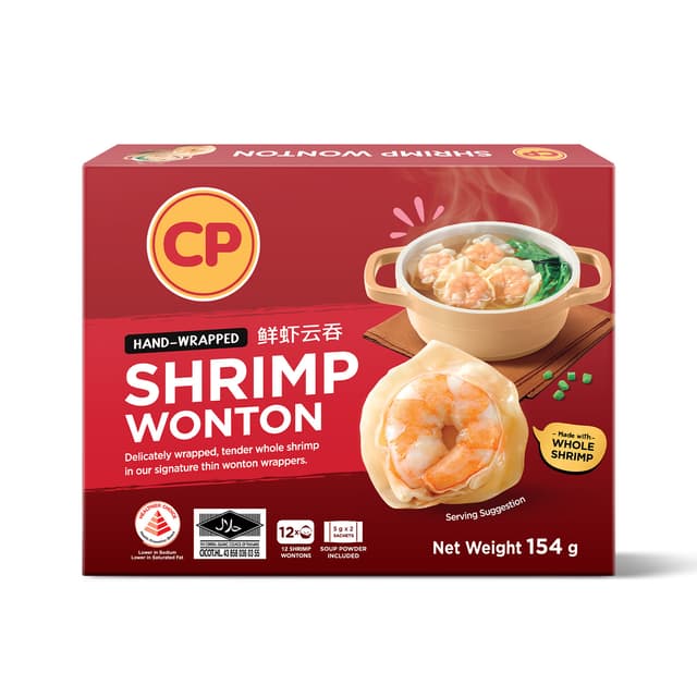 Cp Shrimp Wonton 154g