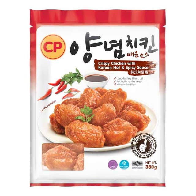 Cp Crispy Chicken Hot & Spicy, 380g