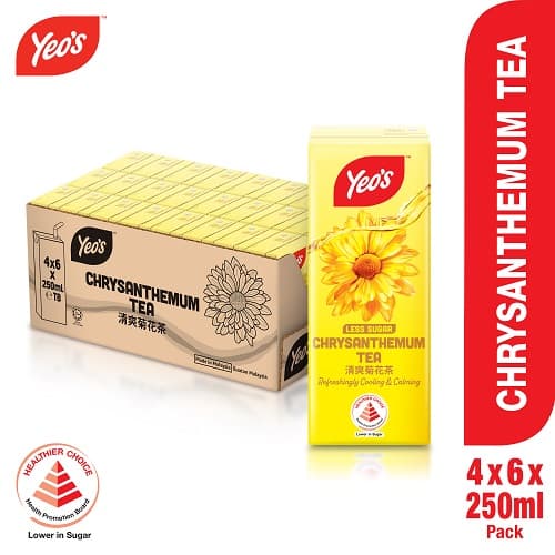 Yeo's Chrysanthemum Tea 24 x 250ml