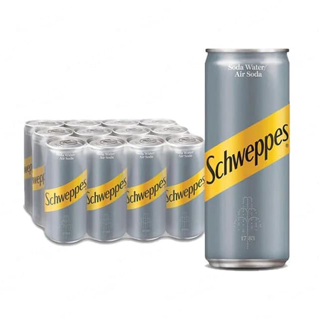 Schweppes Soda Water 12x320ml