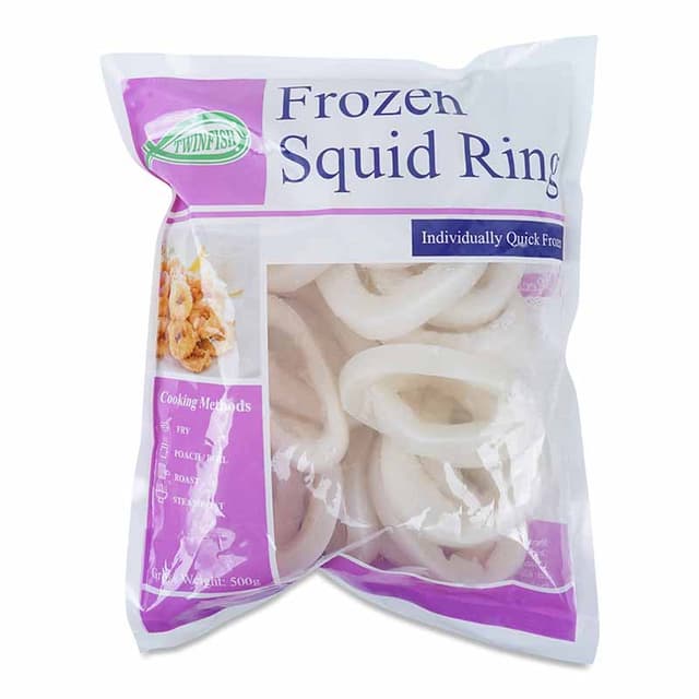 Twinfish Frozen Squid Ring 400g