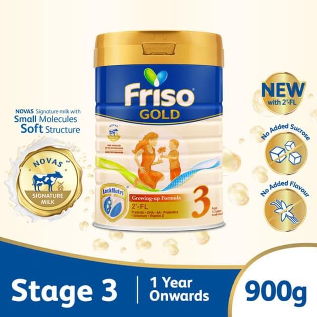 Friso Gold 3 Growing Up Milk 2'-FL 900g