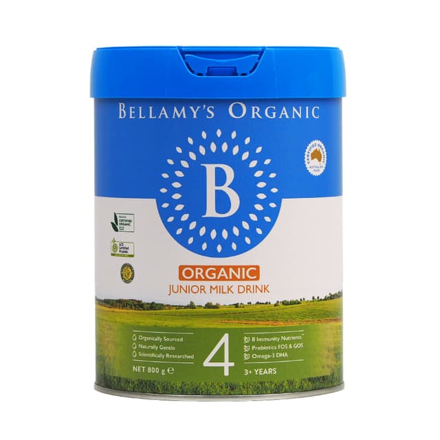 Bellamy's Organic Junior Milk Stage 4 900g